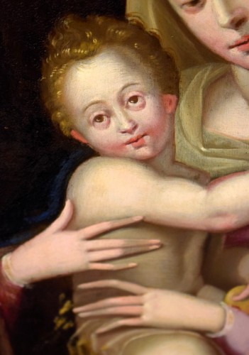 Renaissance - Vierge à l'Enfant  - Maître flamand du 16e siècle